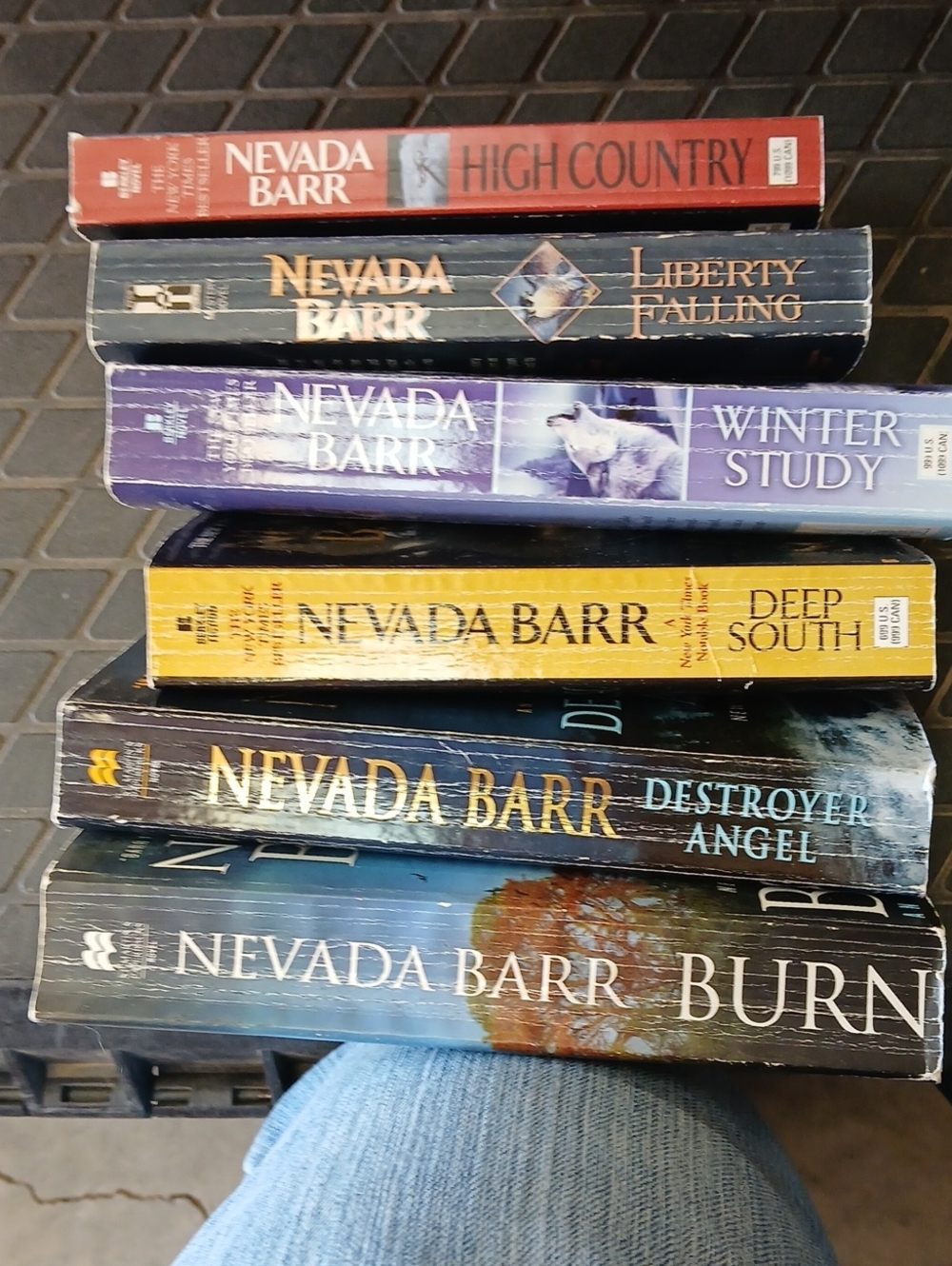 Nevada Barr Book Bundle - Assorted Set